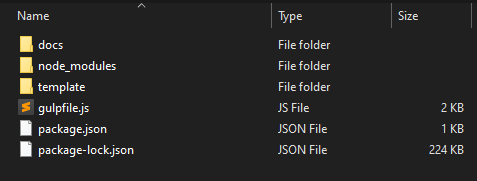 Gulp installed
